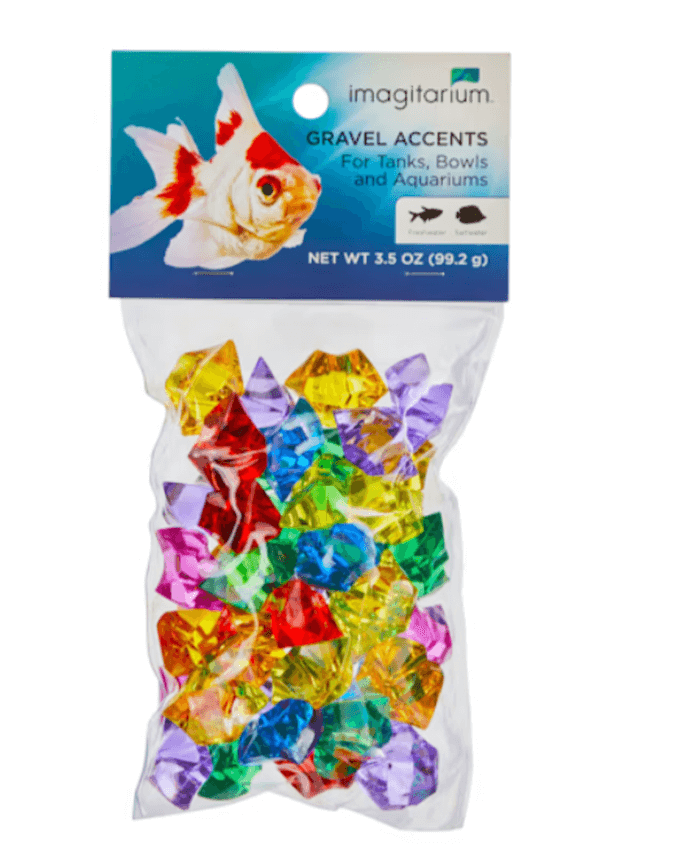 Rainbow Jewel Aquarium Gravel Accent Mix, 3.5 oz.